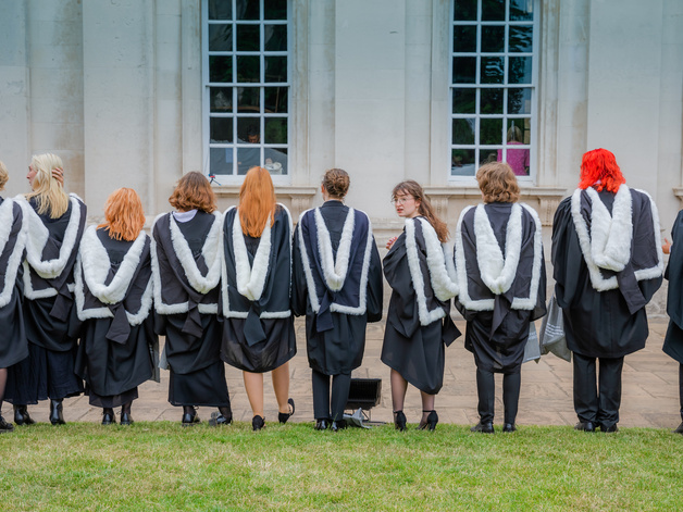 Students graduating